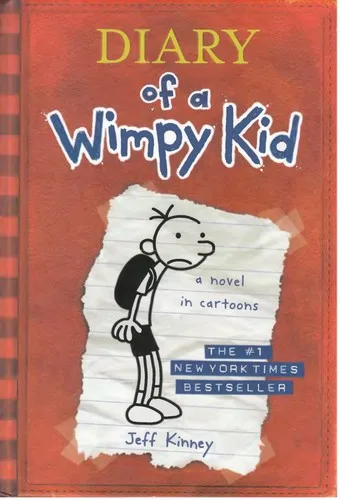 Cover of Diary of a Wimpy Kid by Jeff Kinney